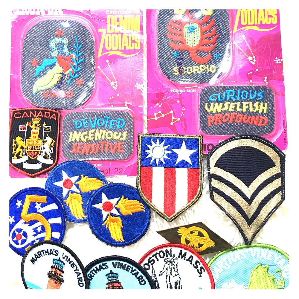15 patches Martha’s Vineyard zodiac Virgo Scorpio